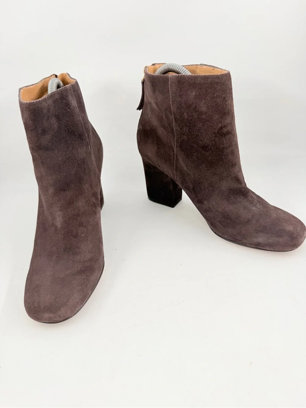 NEW! Nine West Women’s Genevieve -SZ 7.5- Brown Suede Ankle Boots